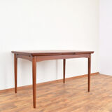 Mid-Century Danish Teak Extendable Dining Table, 1960s.