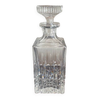 VINTAGE CRYSTAL WHISKEY CARAFE