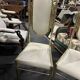 Ensemble de 6 chaises Bambou en laiton 1980
