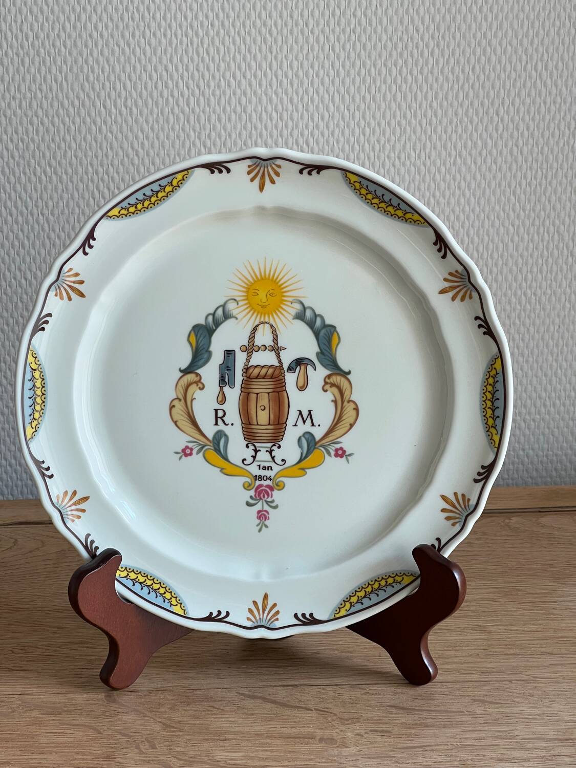 Raynaud plate for Rémy Martin