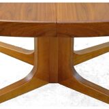Expandable Danish teak vintage table 1960