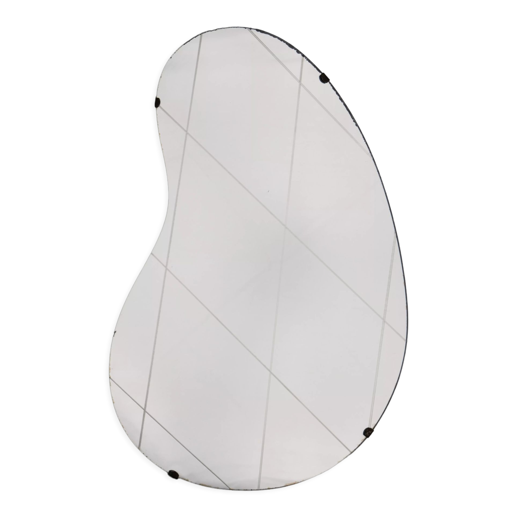 Miroir de forme libre année 50