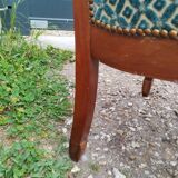 Pair of antique Louis XVI mahogany armchairs from the 19th century