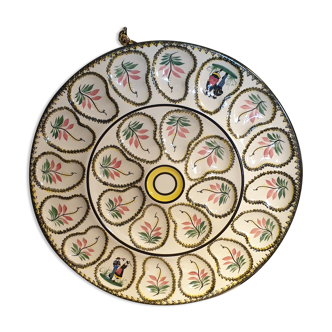 Quimper oyster platter