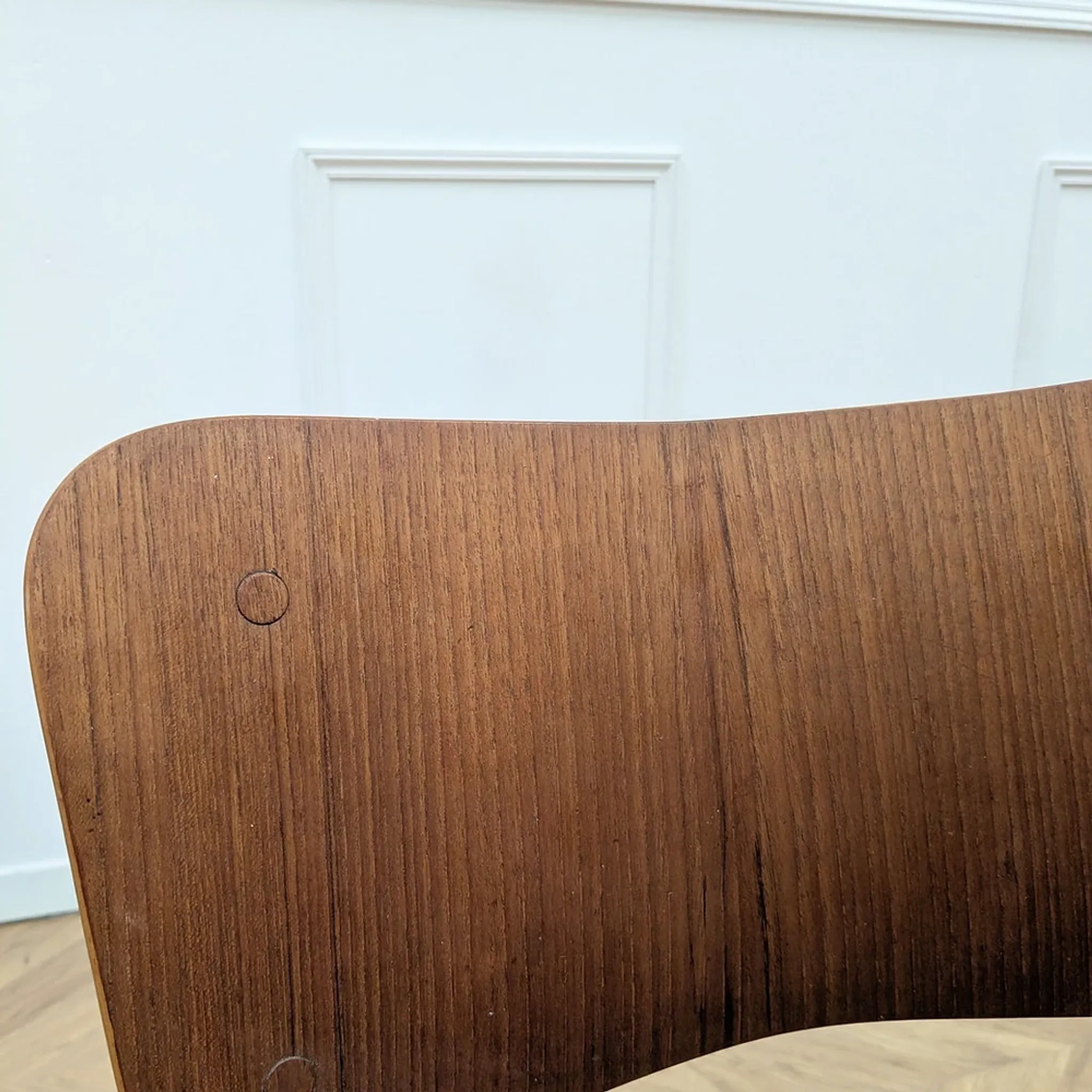 Set of 4 Danish teak chairs, 1960s