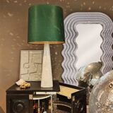 Brutalist bar trolley cocktail bar 'Ebonized oak' Belgium 1970