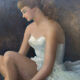 Tableau huile toile danseuse Joan MAYOR