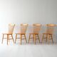 Lot de 4 chaises Pinstollar Vintage