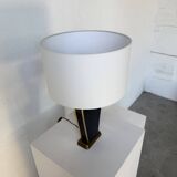 Diderot Sarco black and gold lacquered table lamp
