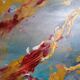 Painting 145cm Acrylic on panel surrealism white bear