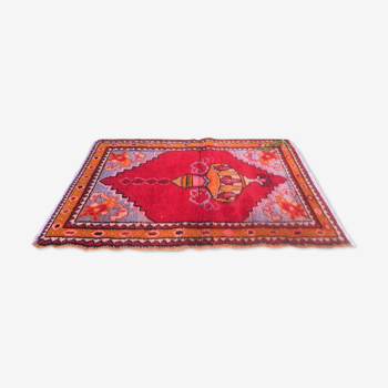 Vieux tapis turc oushak 118x74 cm vintage