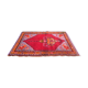 Old turkish oushak rug 118x74 cm vintage