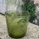 Blown glass ice bucket signed Biot Collector