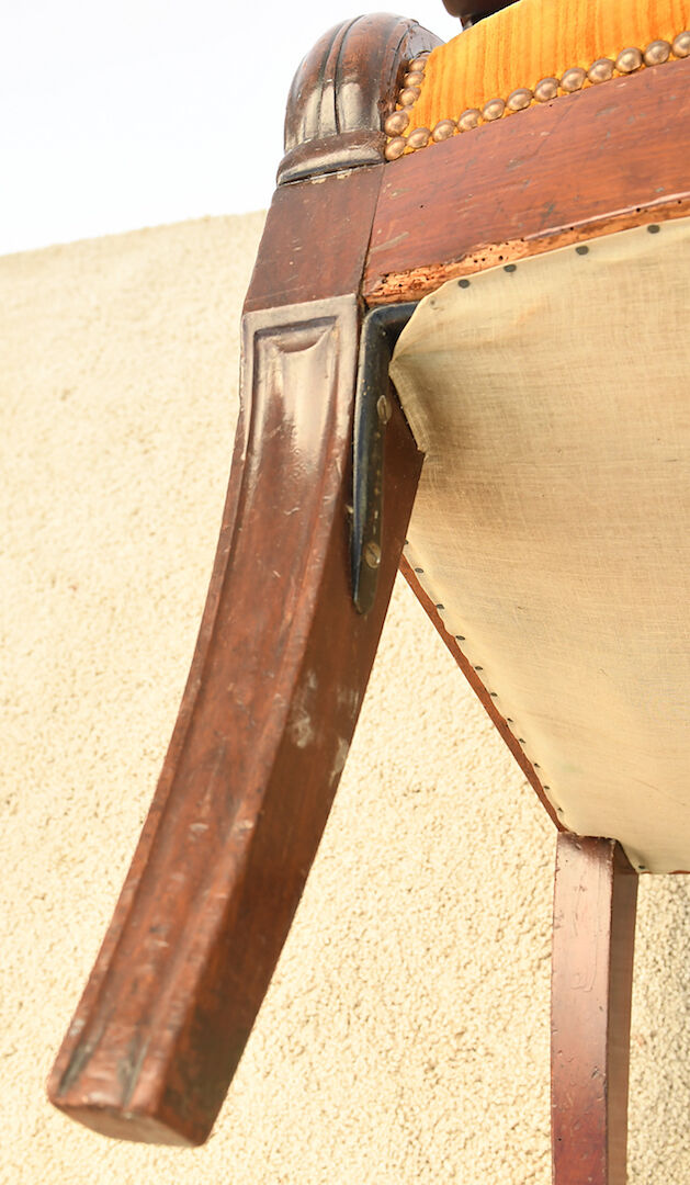 Restoration style armchair