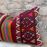 Beautiful vintage Berber Kilim cushion from Morocco