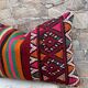 Beautiful vintage Berber Kilim cushion from Morocco