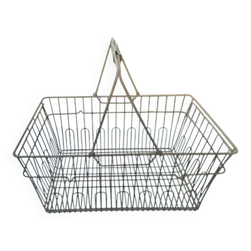 Old metal basket