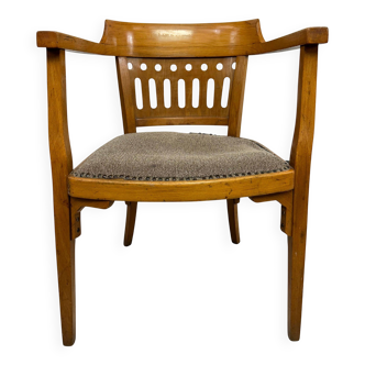 Vienna Secession armchair by Otto Wagner executed by Pancota Vienna