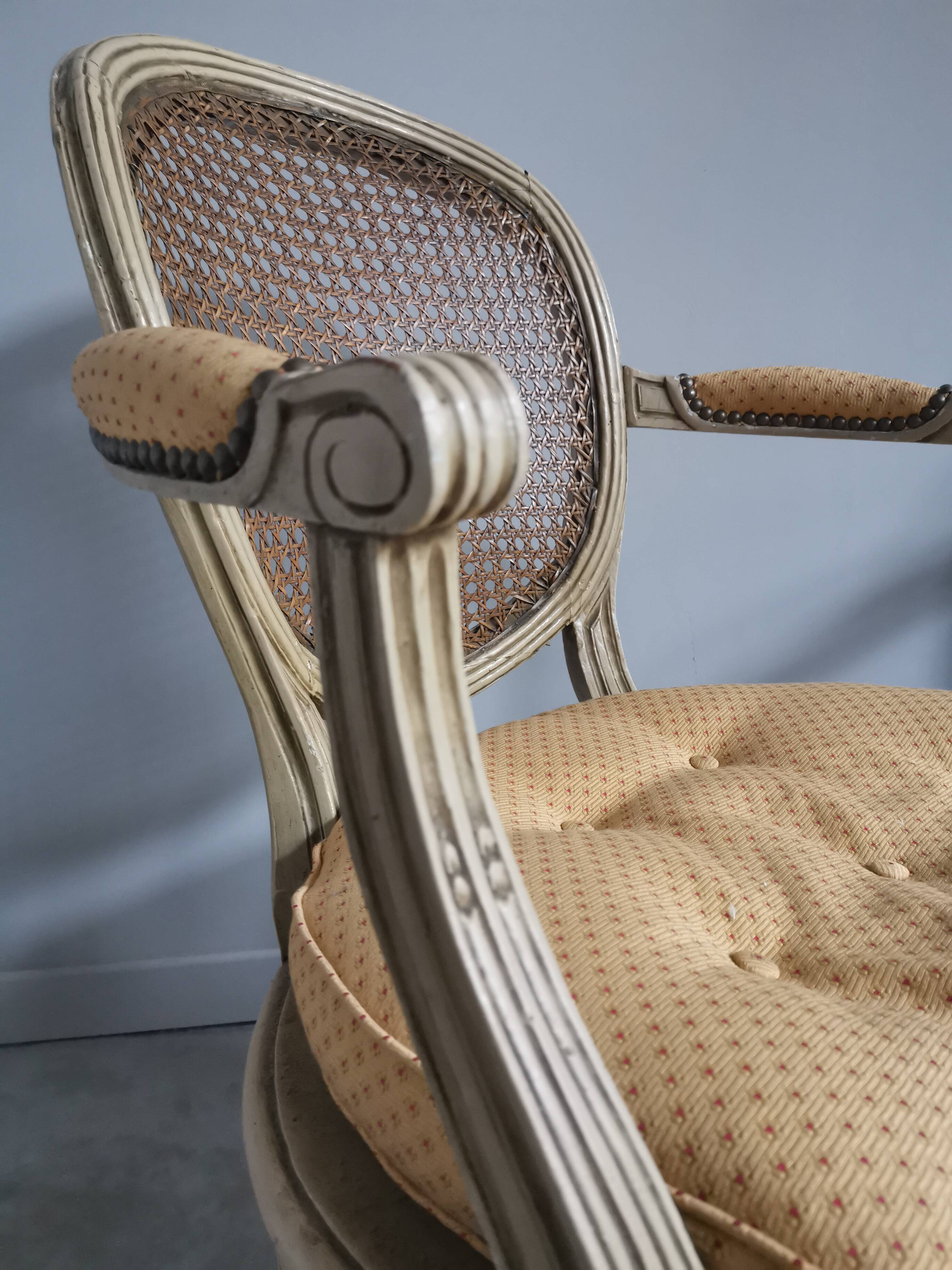 Pair of Louis XVI armchairs