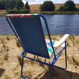 2 fauteuils et table de camping Lafuma