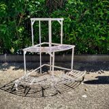 Old metal plant holder