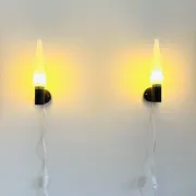 Wall sconces S-1986 by Hans-Agne Jakobsson for Markaryd, Sweden, 1960s.