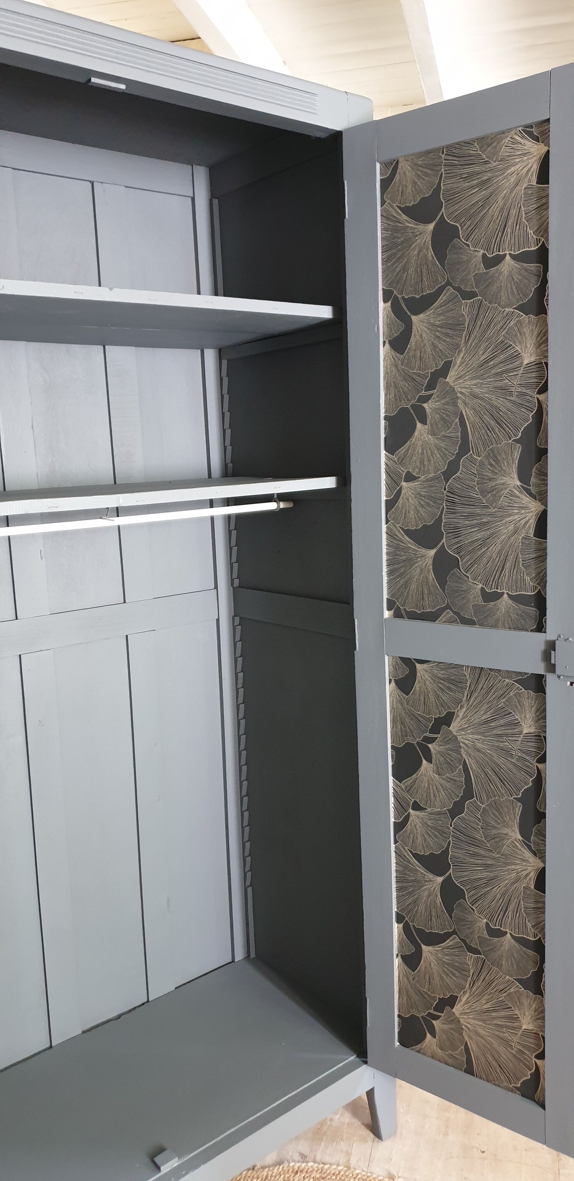 Grey Parisian wardrobe