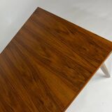 Mid-century dining table walnut vintage 60s Extandable