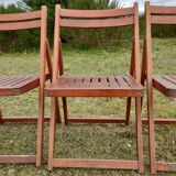 Vintage folding chairs