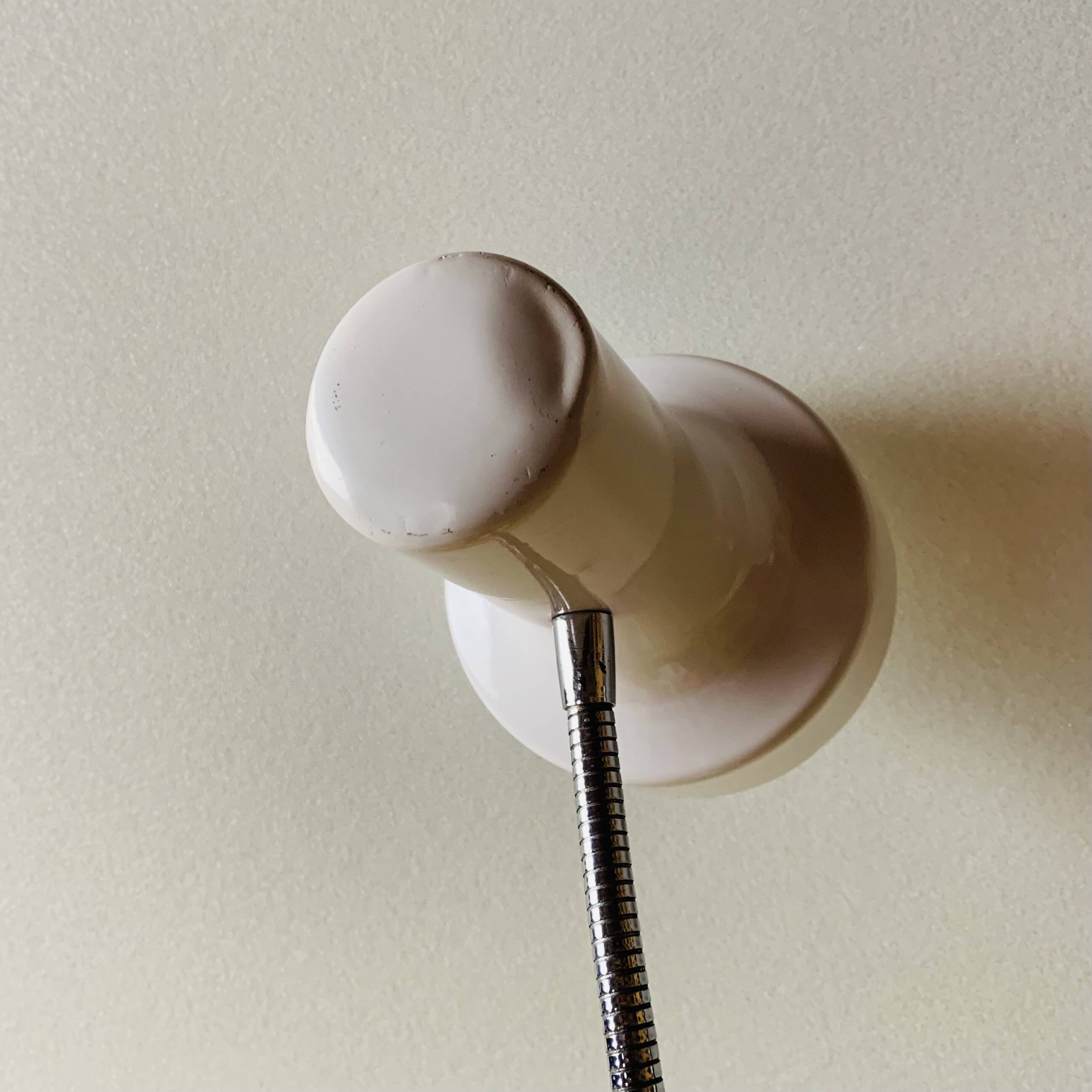 Vintage white bedside lamp