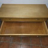Vintage elm commode from the 1960s.
