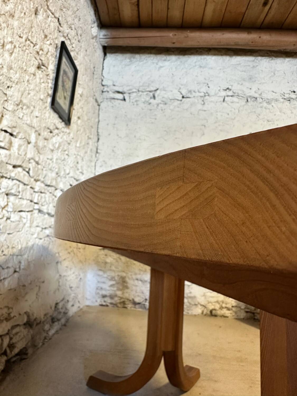 T40 dining table by Pierre Chapo