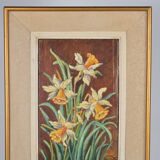 Nature morte bouquet de jonquilles