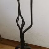 Medieval candelabra in wring iron