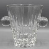 Very beautiful crystal champagne bucket signed st louis or baccarat