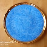 Assiette porcelaine d'art PG France