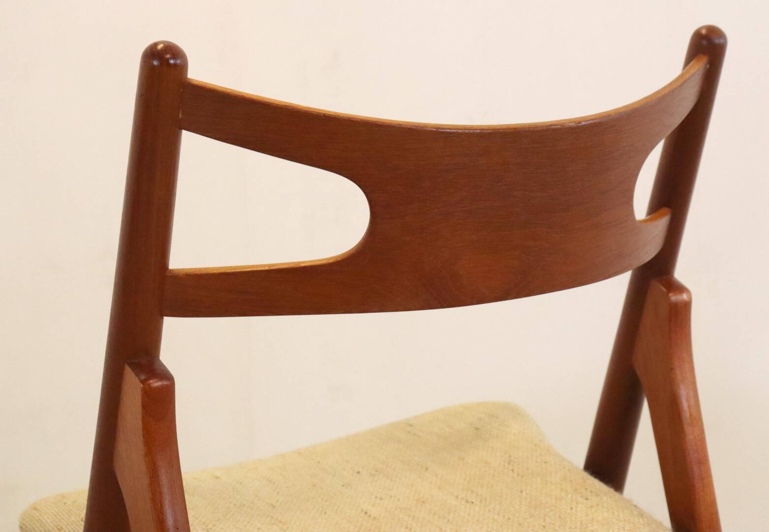 Set van 6 Hans Wegner voor Carl Hansen CH 29 stoelen