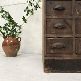 Wooden craft furniture with 10 drawers