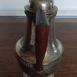 Vintage silver metal teapot