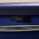 Charles & Ray Eames EA208 Chair in polished aluminum and Indigo blue leather