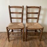 Pair of handcrafted chairs