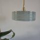Clichy Glass Blue Portable Pendant Light