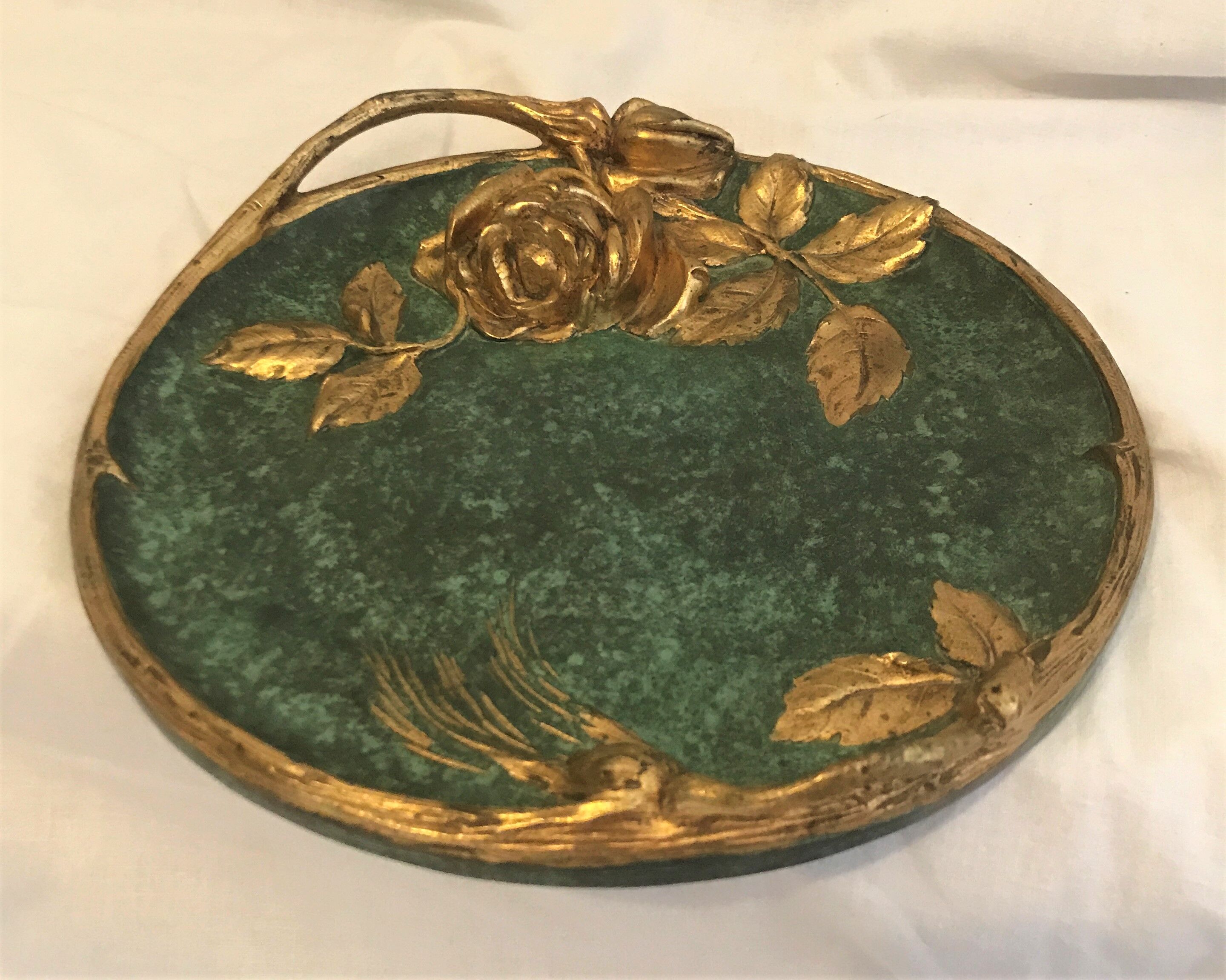 Ottenwald bronze circular pocket