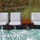 Karl Sørlie & Sønner 3-seater modular bench and coffee table