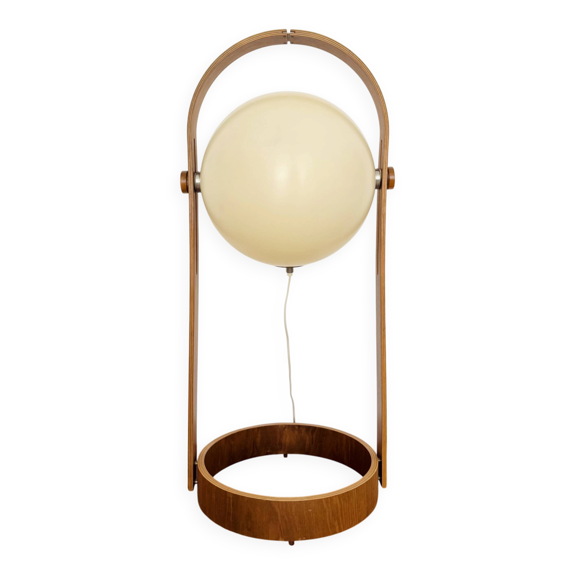Walnut Floor Lamp by Temde