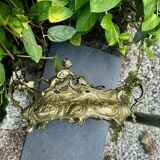 Large rock garden planter angel Art Nouveau