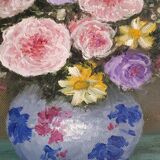 Flower bouquet painting