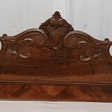 Solid wood carved pediment