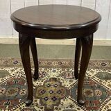 English beech pedestal table from the 1950s