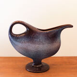 Fred and Andrée Stocker ceramic pouring vase 60s